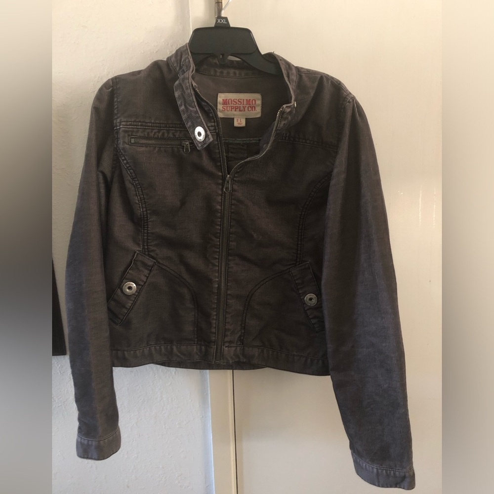 Mossimo Supply Co. Retro Corduroy Moto Jacket- 709 $30 or $25 w/offer